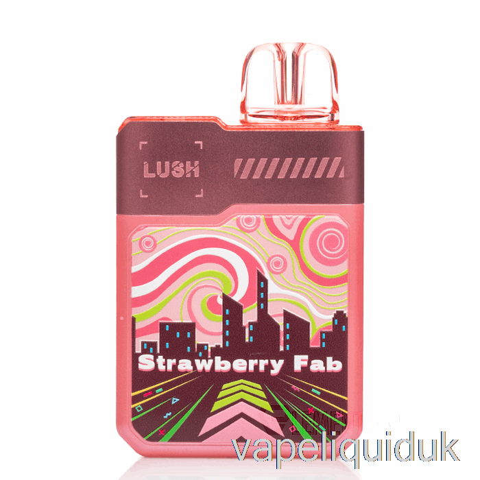 Digiflavor x Geek Bar LUSH 20K Disposable Strawberry Fab Vape Liquid